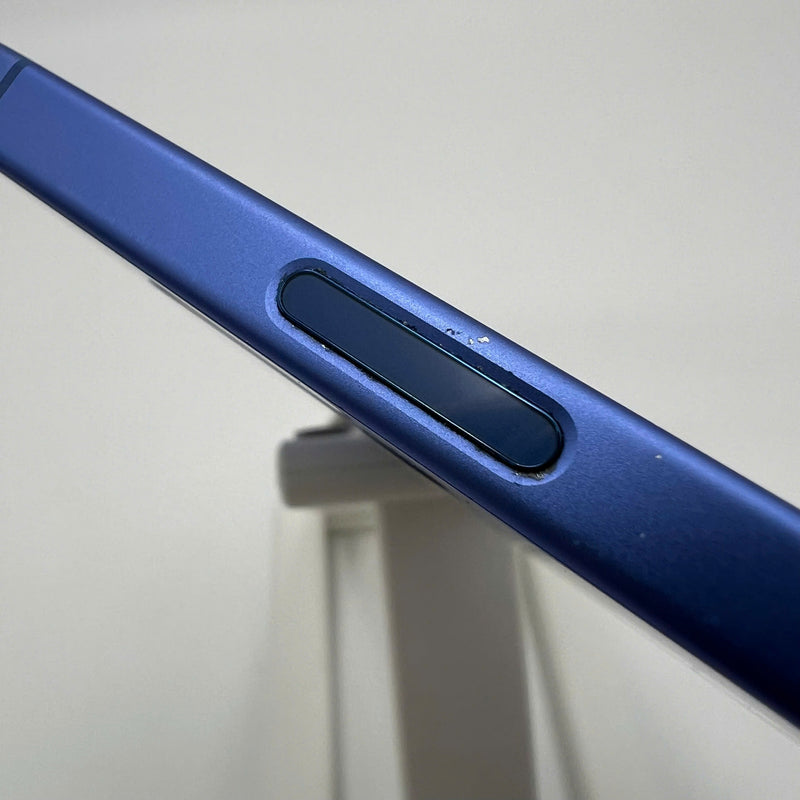 iPhone 16 128GB အပြာရောင် 99% ဘက္ထရီ 96% International SB မှ SB (No SB sim (စကရင် ခြစ်ရာ၊ အစွန်းများနှင့် ကင်မရာ) - HH2862 