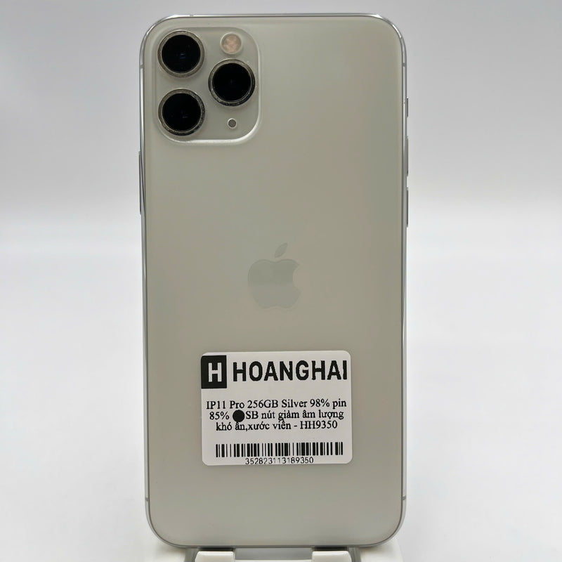 iPhone 11 Pro 256GB အဖြူရောင် 98% ဘက္ထရီ 85% စက်ပစ္စည်းသည် ကွန်ရက်အခကြေးငွေအားလုံးကို ပေးဆောင်ထားပြီး Apple International ကဲ့သို့ အသုံးပြုထားသည် (အသံအတိုးအကျယ်ခလုတ်ကို နှိပ်ရခက်သည်၊ အနားစွန်းများ ခြစ်မိသည်) - HH9350 