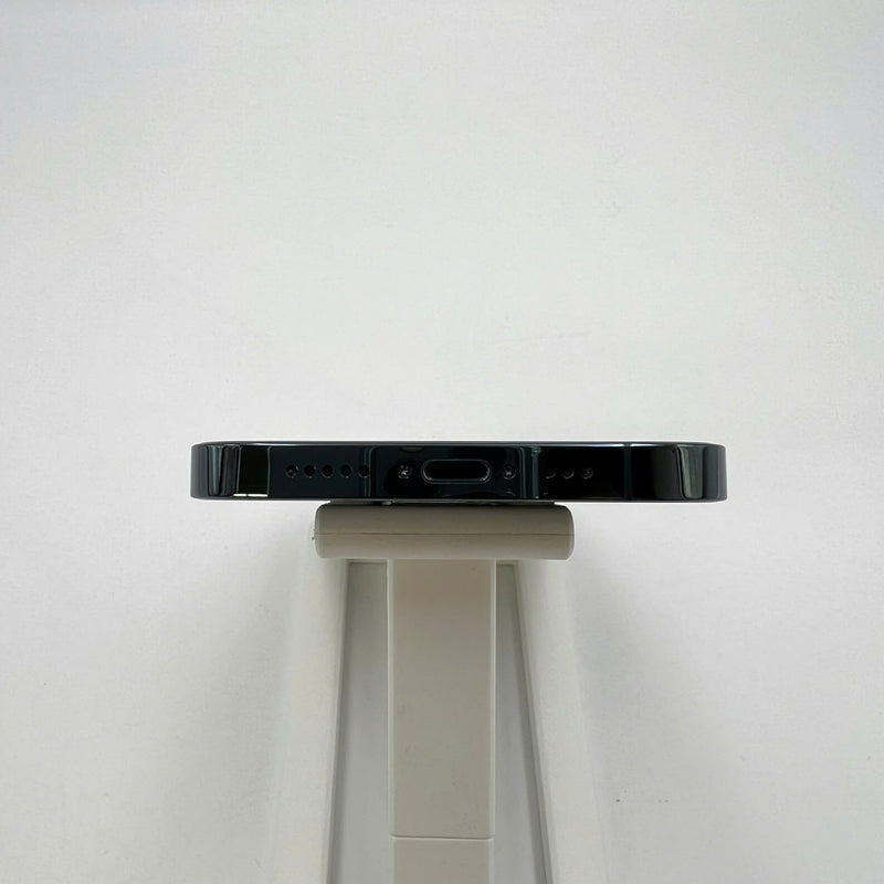 iPhone 12 Pro 128GB အပြာရောင် 98% ဘက်ထရီ 87% စက်ပစ္စည်းသည် ကွန်ရက်အခကြေးငွေအားလုံးကို ပေးဆောင်ထားပြီး Apple International (CHAP ဘက်ထရီကို အစားထိုးခြင်း၊ 2x အစက်အပြောက်များ၊ အစွန်းအထင်းများ) - HH3442 