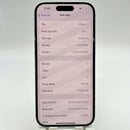 iPhone 16 128GB အဖြူရောင် 99% ဘက်ထရီ 100% နိုင်ငံတကာ DCM (DCM ဆင်းမ်မပါ - လိမ္မော်ရောင် အစွန်းများ) - HH1049 