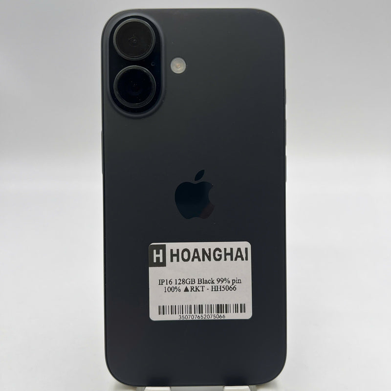 iPhone 16 128GB Black 98% ဘက္ထရီ 100% International RKT (No RKT sim) - HH5066 