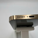 iPhone 12 Pro 128GB Gold 98% ဘက်ထရီ 86% စက်ပစ္စည်းသည် ကွန်ရက်အခကြေးငွေအားလုံးကို ပေးဆောင်ထားပြီး Apple International (အစွန်းပေါ်ရှိ ခြစ်ရာများ၊ 1 ကွက်) - HH4432 