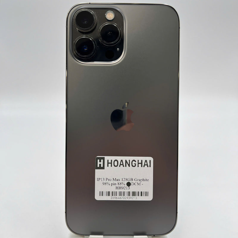 iPhone 13 Pro Max 128GB အနက်ရောင် 98% ဘက်ထရီ 88% စက်ပစ္စည်းသည် ကွန်ရက်အခကြေးငွေအားလုံးကို ပေးချေပြီး နိုင်ငံတကာ Apple အဖြစ် အသုံးပြုသည် - HH9213 