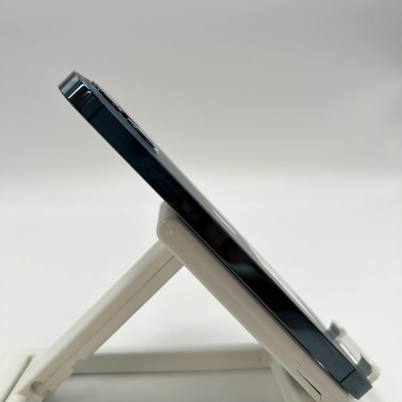 iPhone 12 Pro 512GB အပြာရောင် 98% ဘက်ထရီ 100% စက်ပစ္စည်းသည် ကွန်ရက်အခကြေးငွေအားလုံးကို ပေးချေပြီး Apple International (လိမ္မော်ရောင်အစွန်းများ၊ ခြစ်ထားသော အစွန်းများ၊ DTP) - HH8404 ကဲ့သို့ အသုံးပြုထားသည်။ 