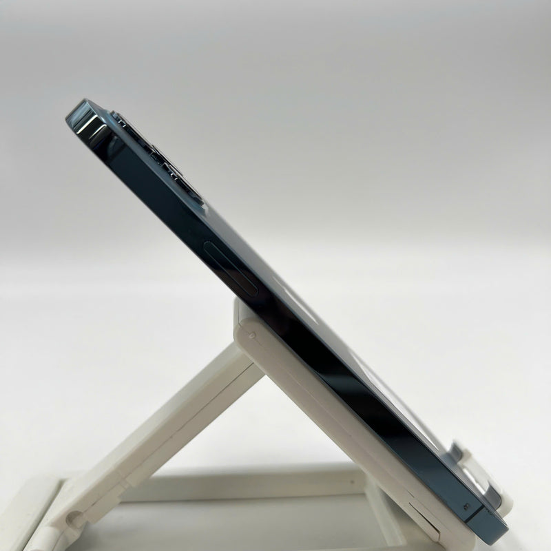 iPhone 12 Pro Max 128GB အပြာရောင် 98% ဘက်ထရီ 86% စက်ပစ္စည်းသည် ကွန်ရက်အခကြေးငွေအားလုံးကို ပေးချေပြီး Apple International (အစွန်းအမှောင်) အဖြစ် အသုံးပြုထားသည် - HH8937 