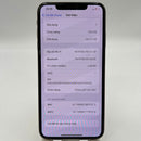 iPhone XS Max 256GB အဖြူရောင် 98% ဘက္ထရီ 100% စက်ပစ္စည်းသည် ကွန်ရက်အခကြေးငွေအားလုံးကို ပေးဆောင်ထားပြီး Apple International (အစားထိုး ဘက်ထရီ၊ 1 ကွက်၊ အစွန်းများပေါ်တွင် ခြစ်ရာများစွာ) - HH9059 