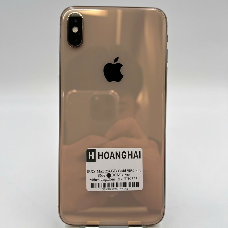 iPhone XS Max 256GB အဖြူရောင် 98% ဘက္ထရီ 100% စက်ပစ္စည်းသည် ကွန်ရက်အခကြေးငွေအားလုံးကို ပေးဆောင်ထားပြီး Apple International (အစားထိုး ဘက်ထရီ၊ 1 ကွက်၊ အစွန်းများပေါ်တွင် ခြစ်ရာများစွာ) - HH9059 