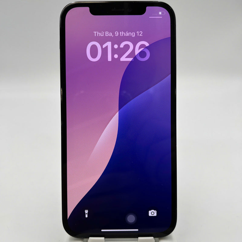 iPhone 12 Pro 128GB အပြာရောင် 98% ဘက်ထရီ 87% စက်ပစ္စည်းသည် ကွန်ရက်အခကြေးငွေအားလုံးကို ပေးဆောင်ထားပြီး Apple International (CHAP ဘက်ထရီကို အစားထိုးခြင်း၊ 2x အစက်အပြောက်များ၊ အစွန်းအထင်းများ) - HH3442 