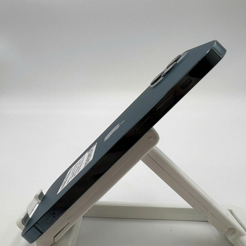 iPhone 12 Pro 128GB အပြာရောင် 98% ဘက်ထရီ 87% စက်ပစ္စည်းသည် ကွန်ရက်အခကြေးငွေအားလုံးကို ပေးဆောင်ထားပြီး Apple International (CHAP ဘက်ထရီကို အစားထိုးခြင်း၊ 2x အစက်အပြောက်များ၊ အစွန်းအထင်းများ) - HH3442 