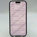 iPhone 14 Pro 128GB ငွေရောင် 98% ဘက္ထရီ 85% International SB (SB မှ SIM မရှိပါ - အစားထိုး ဘက်ထရီ - အစွန်းတွင် ခြစ်ရာများ၊ 0.5x/3x အစက်များ) - HH3747 