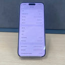 iPhone 15 Pro Max 512GB သဘာဝ 98% ဘက်ထရီ 86% နိုင်ငံတကာ Apple - HH3638 