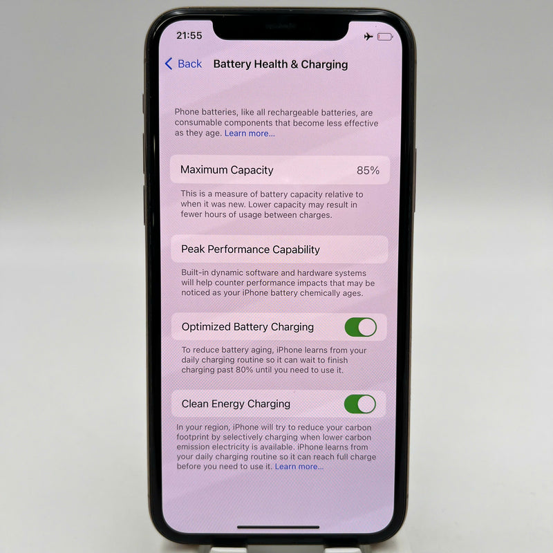 iPhone 11 Pro 256GB အဖြူရောင် 98% ဘက္ထရီ 85% စက်ပစ္စည်းသည် ကွန်ရက်အခကြေးငွေအားလုံးကို ပေးဆောင်ထားပြီး Apple International ကဲ့သို့ အသုံးပြုထားသည် (အသံအတိုးအကျယ်ခလုတ်ကို နှိပ်ရခက်သည်၊ အနားစွန်းများ ခြစ်မိသည်) - HH9350 