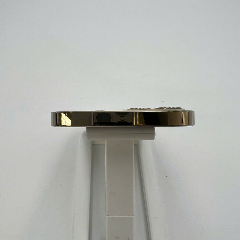 iPhone 12 Pro 128GB Gold 98% ဘက်ထရီ 86% စက်ပစ္စည်းသည် ကွန်ရက်အခကြေးငွေအားလုံးကို ပေးဆောင်ထားပြီး Apple International (အစွန်းပေါ်ရှိ ခြစ်ရာများ၊ 1 ကွက်) - HH4432 