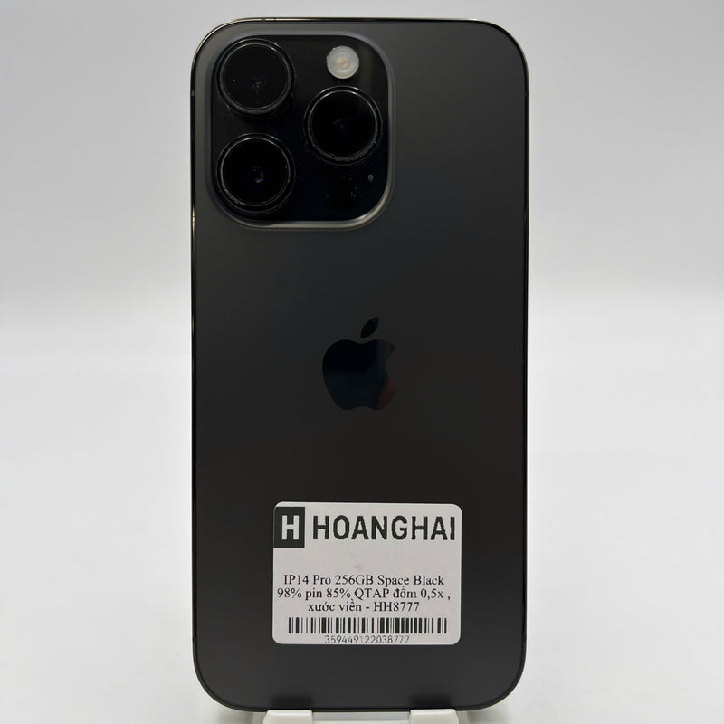 iPhone 14 Pro 128GB အနက်ရောင် 98% ဘက်ထရီ 100% နိုင်ငံတကာ AU မှ (AU ဆင်းမ်ကတ်အသုံးမပြုပါ - ဘက်ထရီကို အစားထိုးပါ၊ အနားစွန်းများပေါ်တွင် ခြစ်ရာများ၊ 3x အစက်များ) - HH1572 