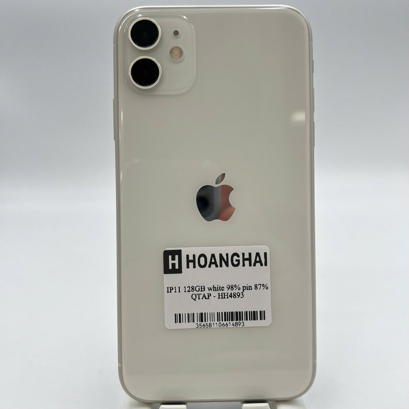 iPhone 11 128GB အနက်ရောင် 98% ဘက်ထရီ 88% နိုင်ငံတကာ AU (AU sim မရှိပါ) - HH0780 