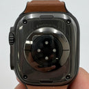 Apple Watch Ultra 3 49mm GPS + 5G Black Titanium Case with Blue Ocean Band 100% အသက်မသွင်းရသေး (အလုံပိတ်၊ ကြိုးဝိုင်းသေတ္တာကို ဖွင့်ထားသည်) 