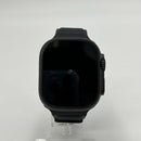 Apple Watch Ultra 3 49mm GPS + 5G Black Titanium Case with Blue Ocean Band 100% အသက်မသွင်းရသေး (အလုံပိတ်၊ ကြိုးဝိုင်းသေတ္တာကို ဖွင့်ထားသည်) 