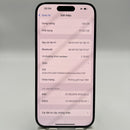 iPhone 15 Pro 128GB Xanh Dương 98% pin 88% Máy đã trả hết tiền mạng dùng như Quốc tế Apple (xước màn và viền, lưng ám) - HH2562