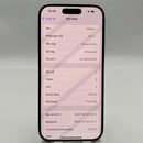 iPhone 15 Pro 128GB Xanh Dương 98% pin 88% Máy đã trả hết tiền mạng dùng như Quốc tế Apple (xước màn và viền, lưng ám) - HH2562