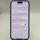 iPhone 14 Pro 128GB Đen 98% pin 85% Máy đã trả hết tiền mạng dùng như Quốc tế Apple (đốm 0,5x/3x, xước viền) - HH2767