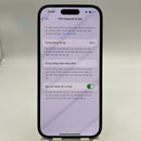 iPhone 14 Pro 128GB Đen 98% pin 86% Máy đã trả hết tiền mạng dùng như Quốc tế Apple đốm 0,5x xước viền - HH7772