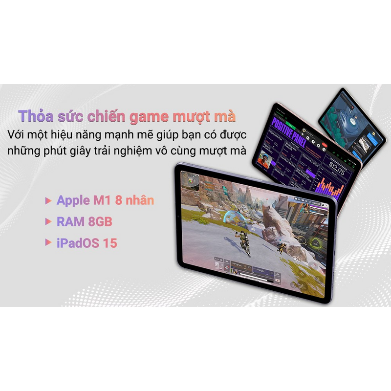 iPad Air 5 10.9in 64GB 2022 M1 Wifi Quốc tế từ Apple Store