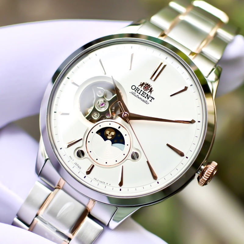 オリエント サンムーン バンビーノ 腕時計 RA-AS0101S10B