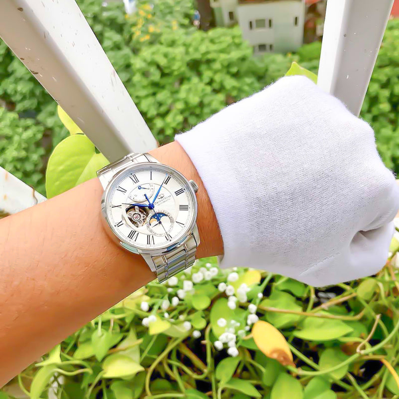 Đồng Hồ Orient Star Mechanical Moon Phase RK-AM0005S