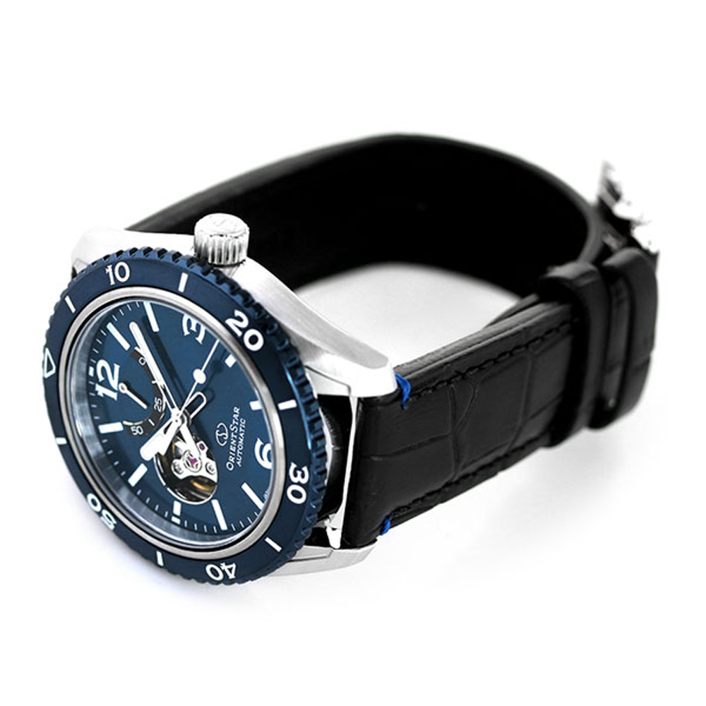 オリエントスター セミスケルトン 腕時計 RK-AT0108L