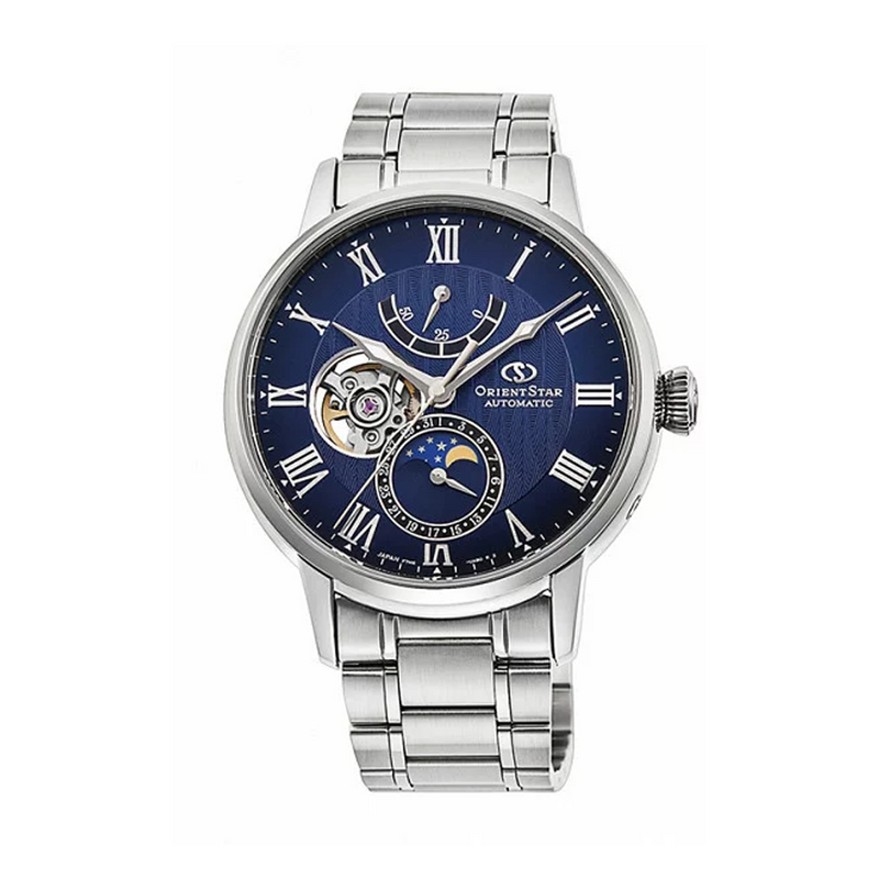 Đồng hồ Orient Star Mechanical Moon Phase RK-AY0103L