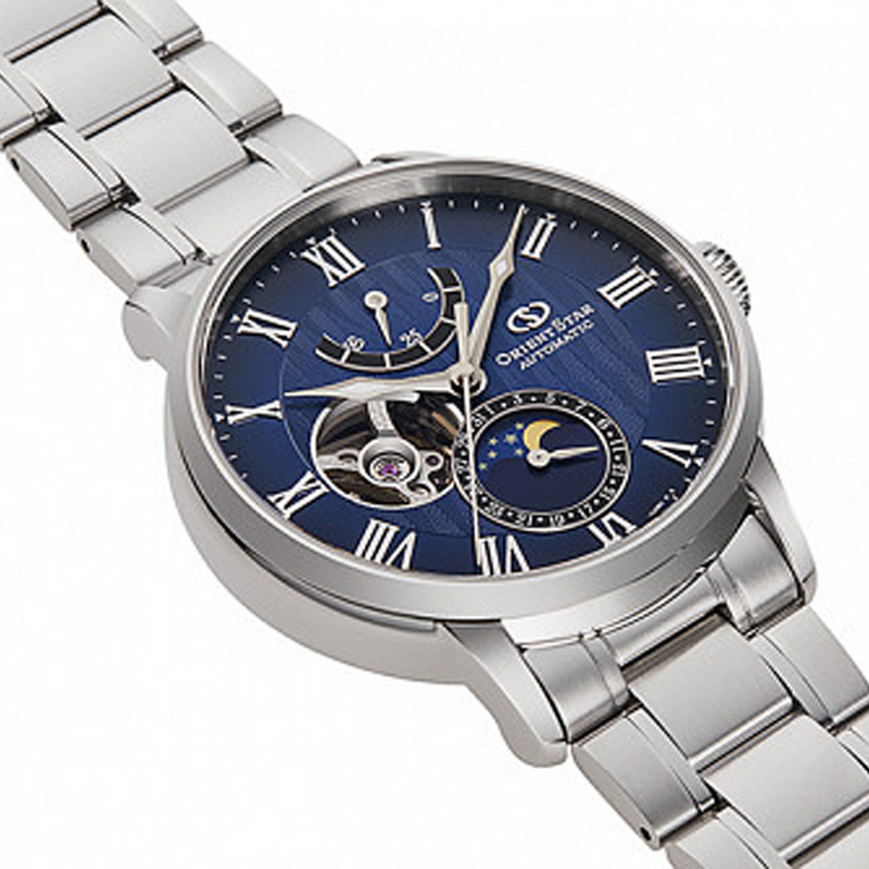 Đồng hồ Orient Star Mechanical Moon Phase RK-AY0103L